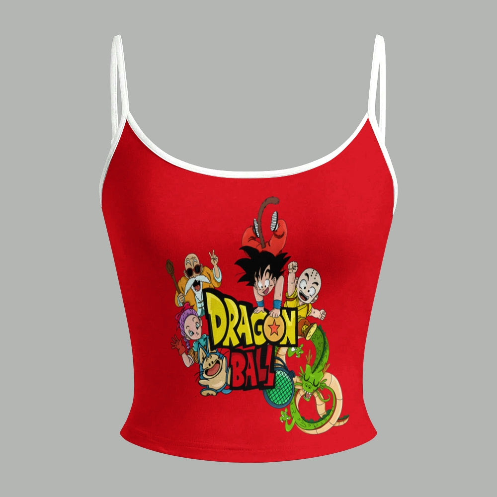 "Dragon Ball" Top & Elasticated Trousers Two-Piece Set