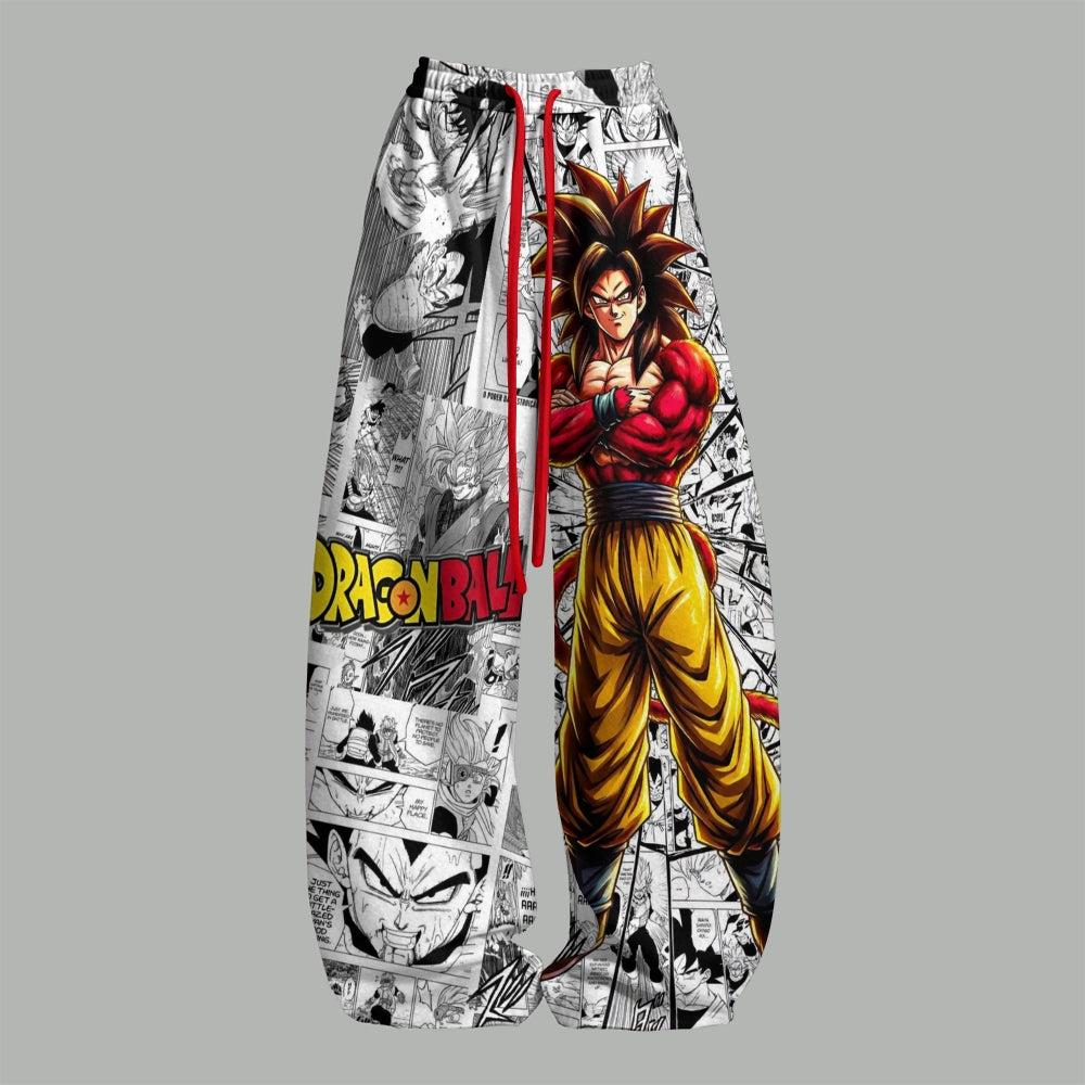 "Dragon Ball" Top & Elasticated Trousers Two-Piece Set
