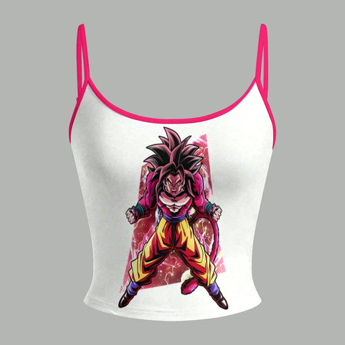 "Dragon Ball" Top & Elasticated Trousers Two-Piece Set