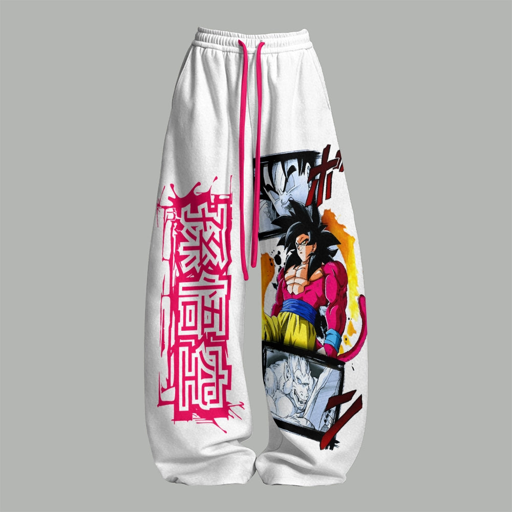 "Dragon Ball" Top & Elasticated Trousers Two-Piece Set