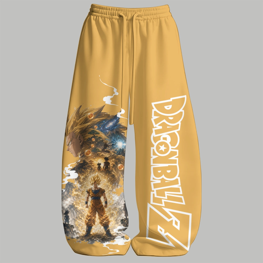"Dragon Ball" Tank top  & Elasticated Trousers Two-Piece Set