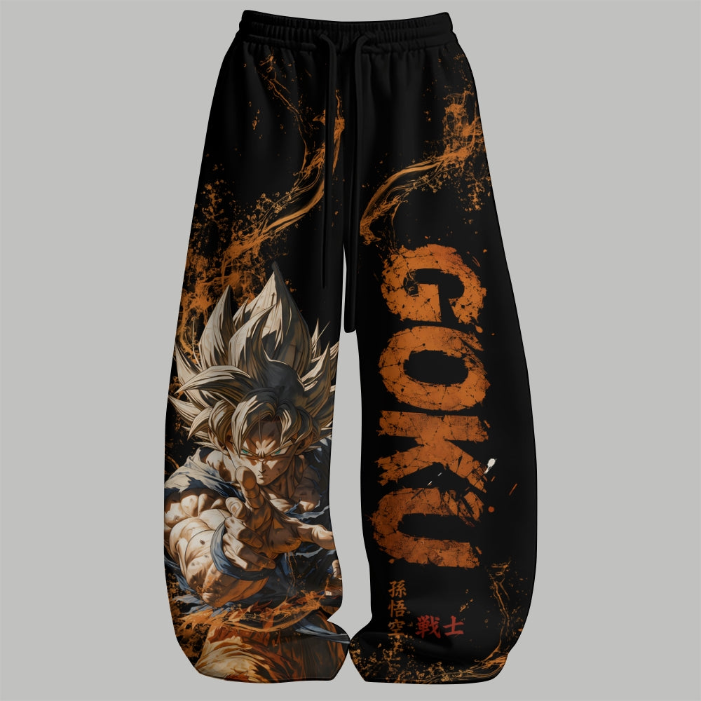"Dragon Ball" Tank top  & Elasticated Trousers Two-Piece Set