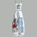 "Dragon Ball" Top & Elasticated Trousers Two-Piece Set