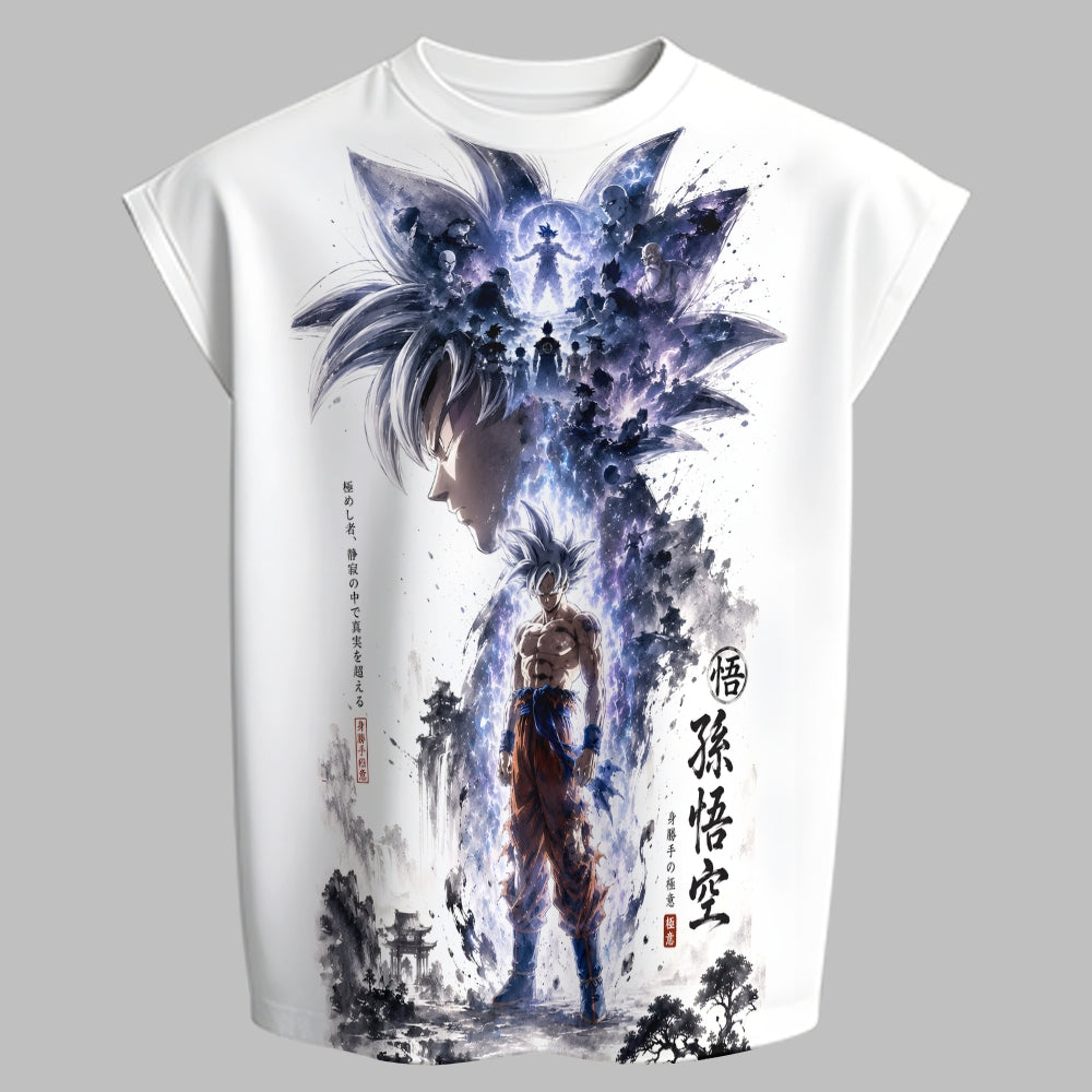 "Dragon Ball" Tank top  & Elasticated Trousers Two-Piece Set