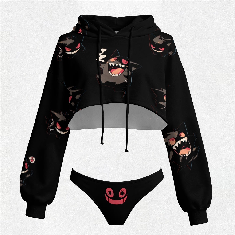 "Pokémon" Women's Hooded Thicken Suit Set