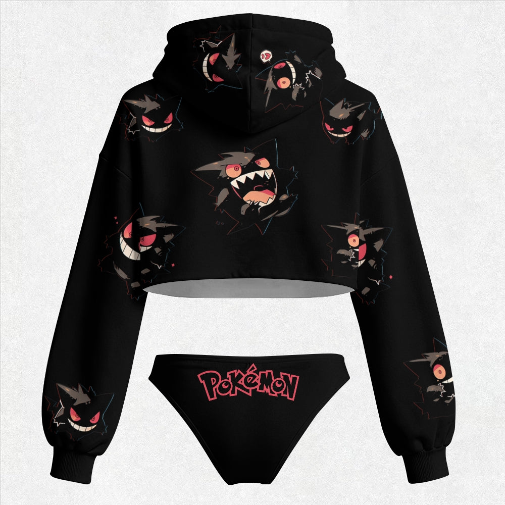 "Pokémon" Women's Hooded Thicken Suit Set