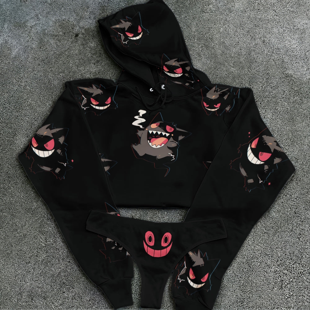 "Pokémon" Women's Hooded Thicken Suit Set