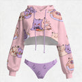 "Pokémon" Women's Hooded Thicken Suit Set
