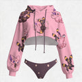 "Pokémon" Women's Hooded Thicken Suit Set