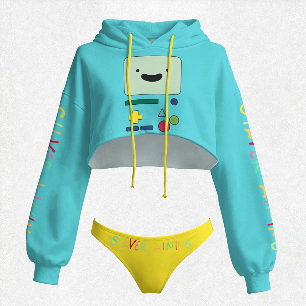"Adventure Time" Women's Hooded Thicken Suit Set