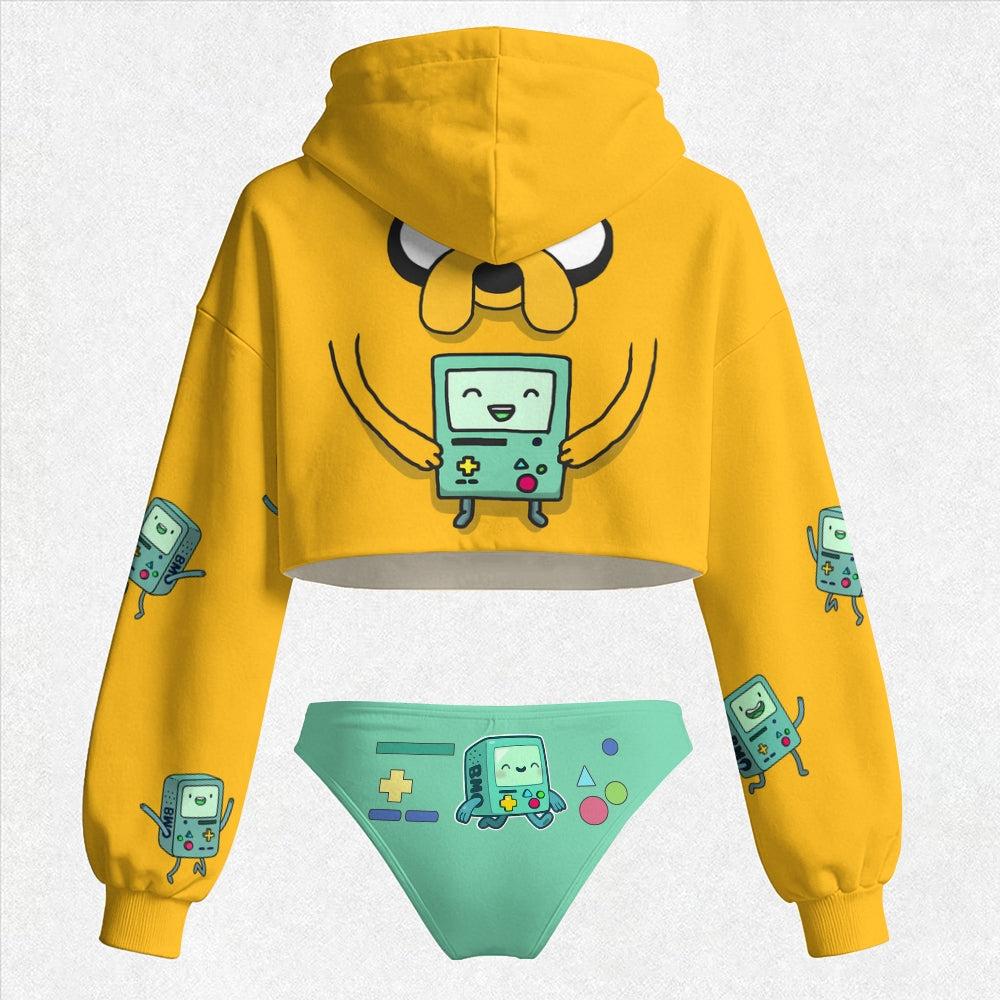"Adventure Time" Women's Hooded Thicken Suit Set