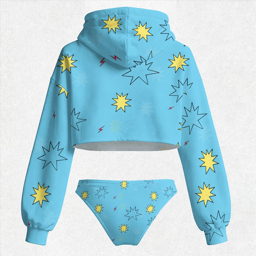 "Adventure Time" Women's Hooded Thicken Suit Set