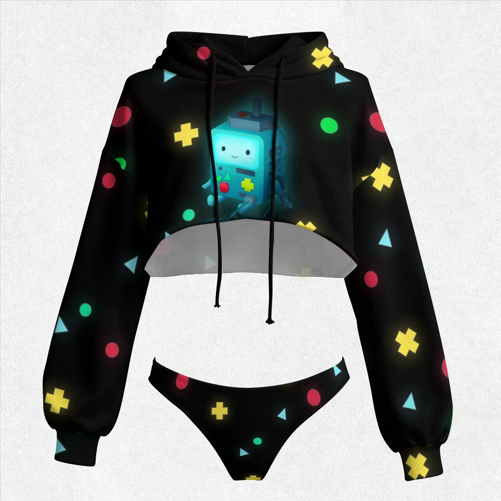 "Adventure Time" Women's Hooded Thicken Suit Set
