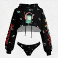 "Adventure Time" Women's Hooded Thicken Suit Set
