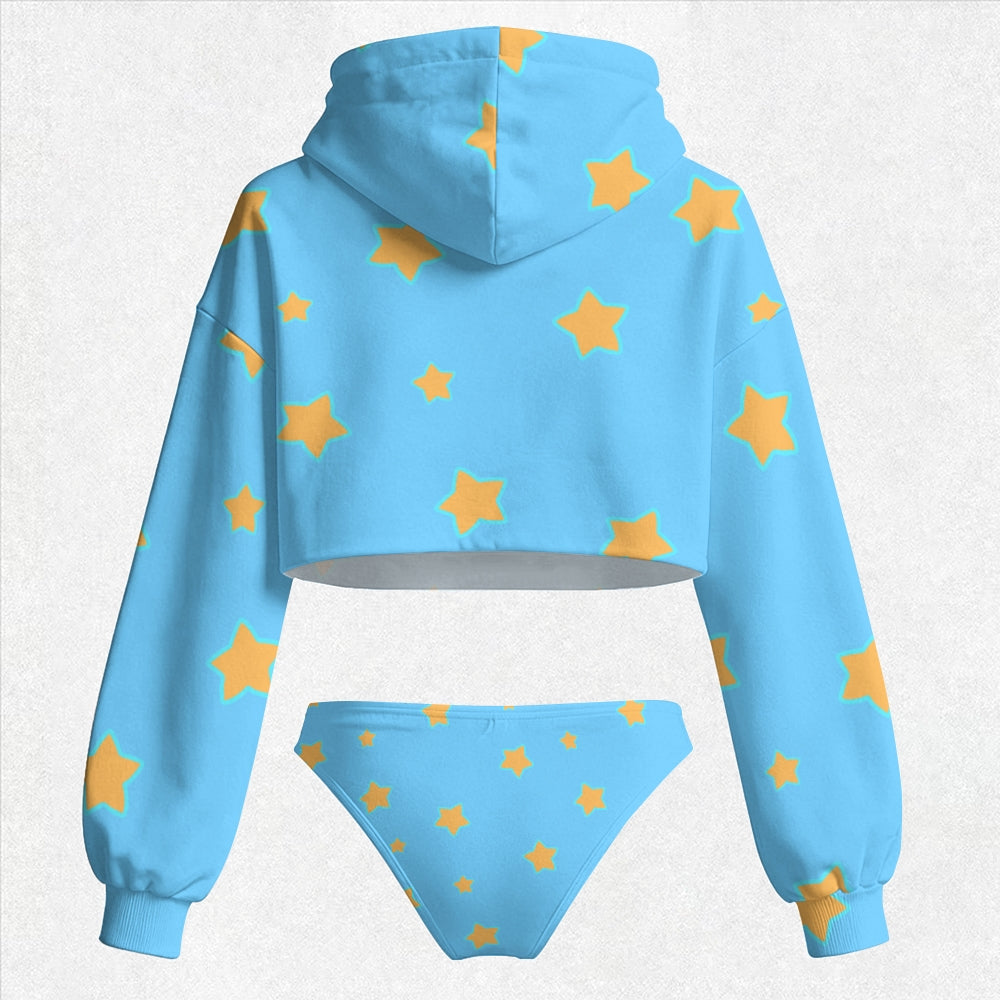 "Adventure Time" Women's Hooded Thicken Suit Set