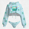 "Adventure Time" Women's Hooded Thicken Suit Set