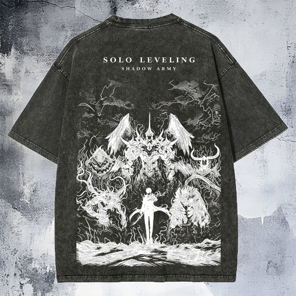 Vintage Oversized T-Shirt sololeveling