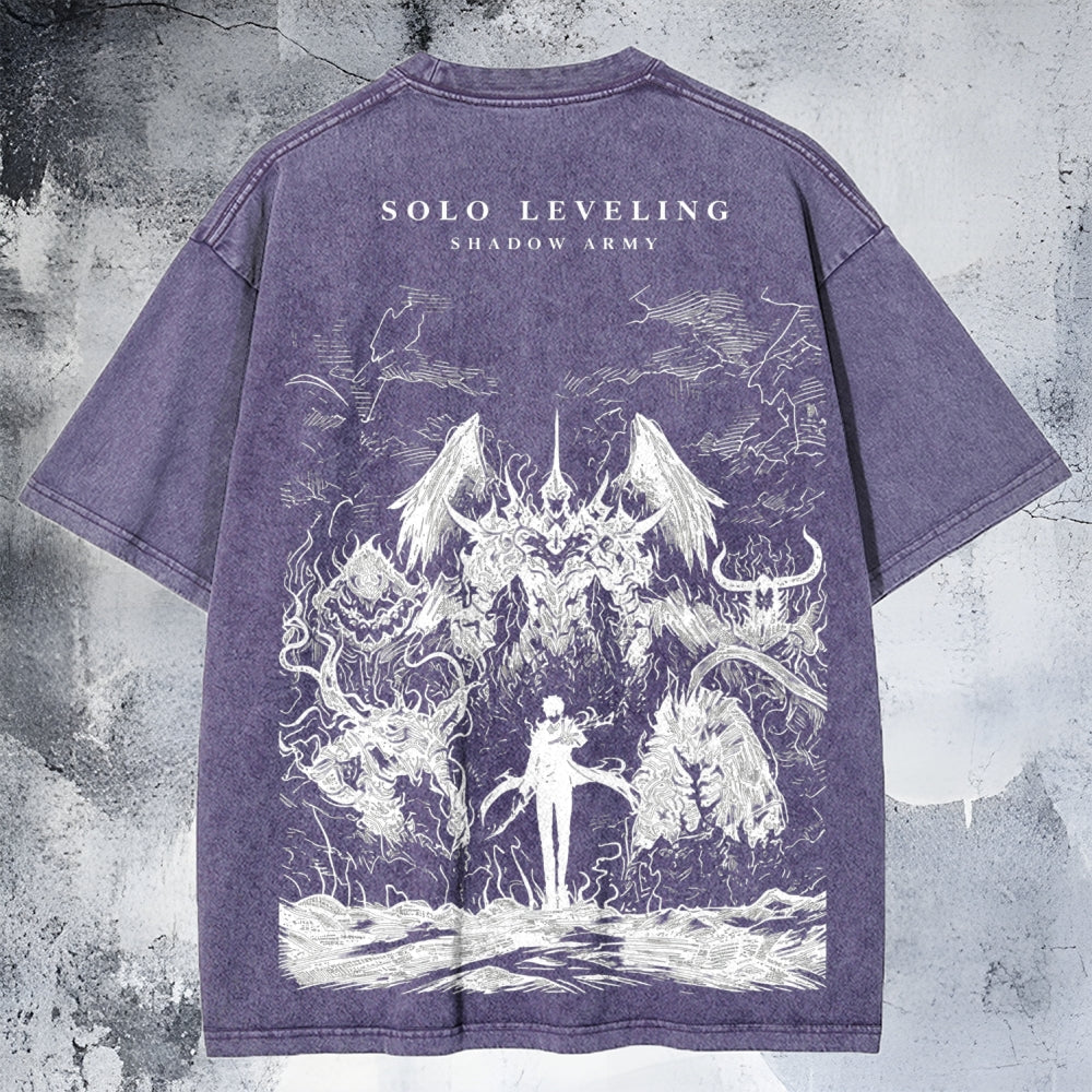 Vintage Oversized T-Shirt sololeveling