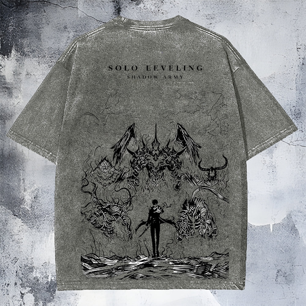 Vintage Oversized T-Shirt sololeveling