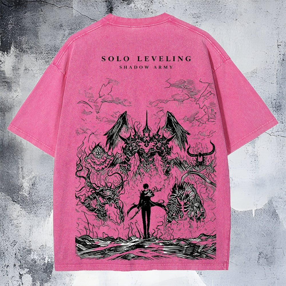 Vintage Oversized T-Shirt sololeveling