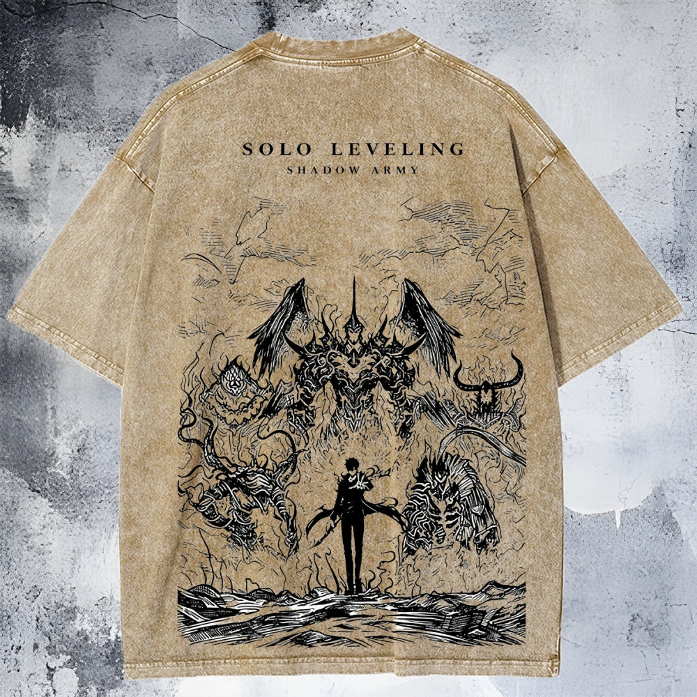 Vintage Oversized T-Shirt sololeveling