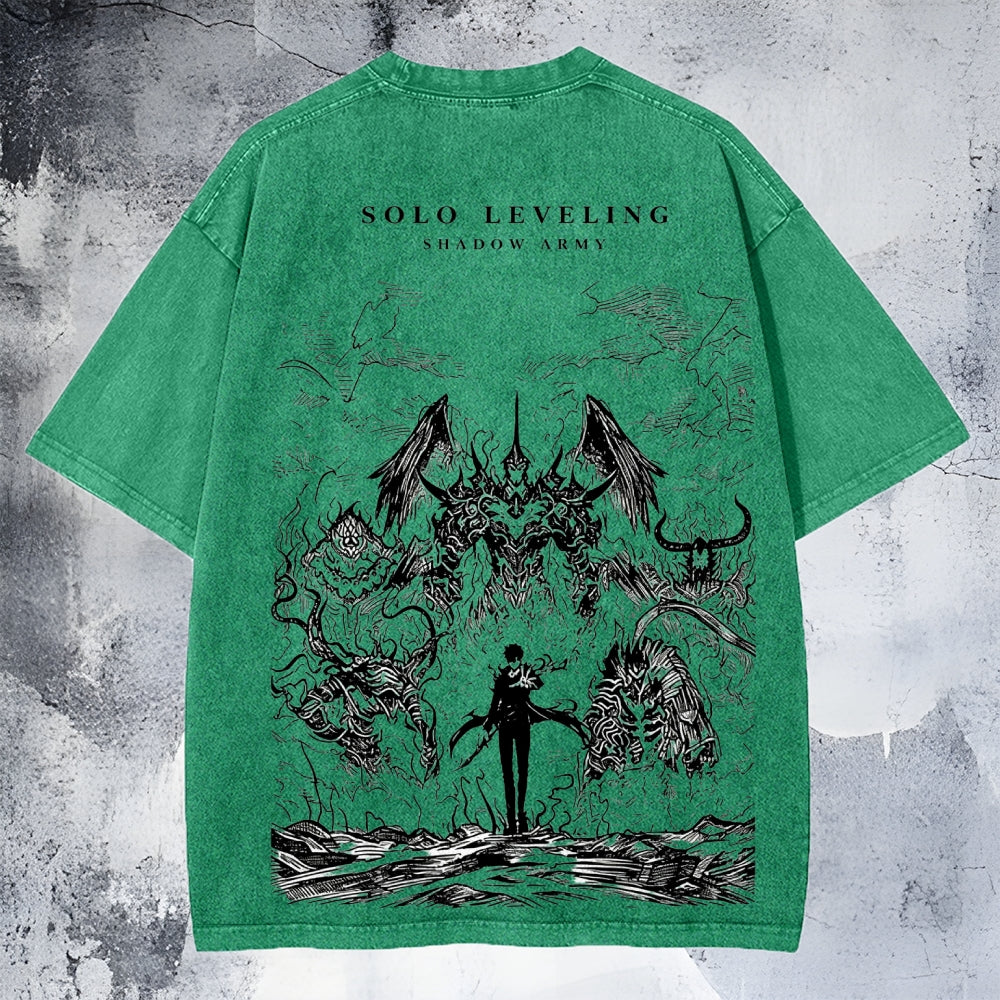 Vintage Oversized T-Shirt sololeveling