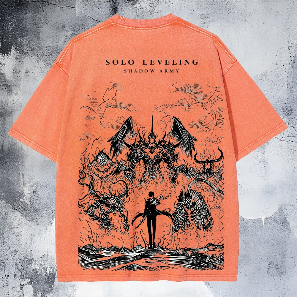 Vintage Oversized T-Shirt sololeveling