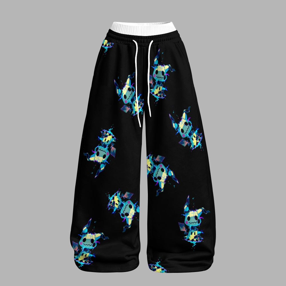 Pokémon Long-sleeved double-layer stretch pants set