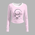 Pokémon Long-sleeved double-layer stretch pants set