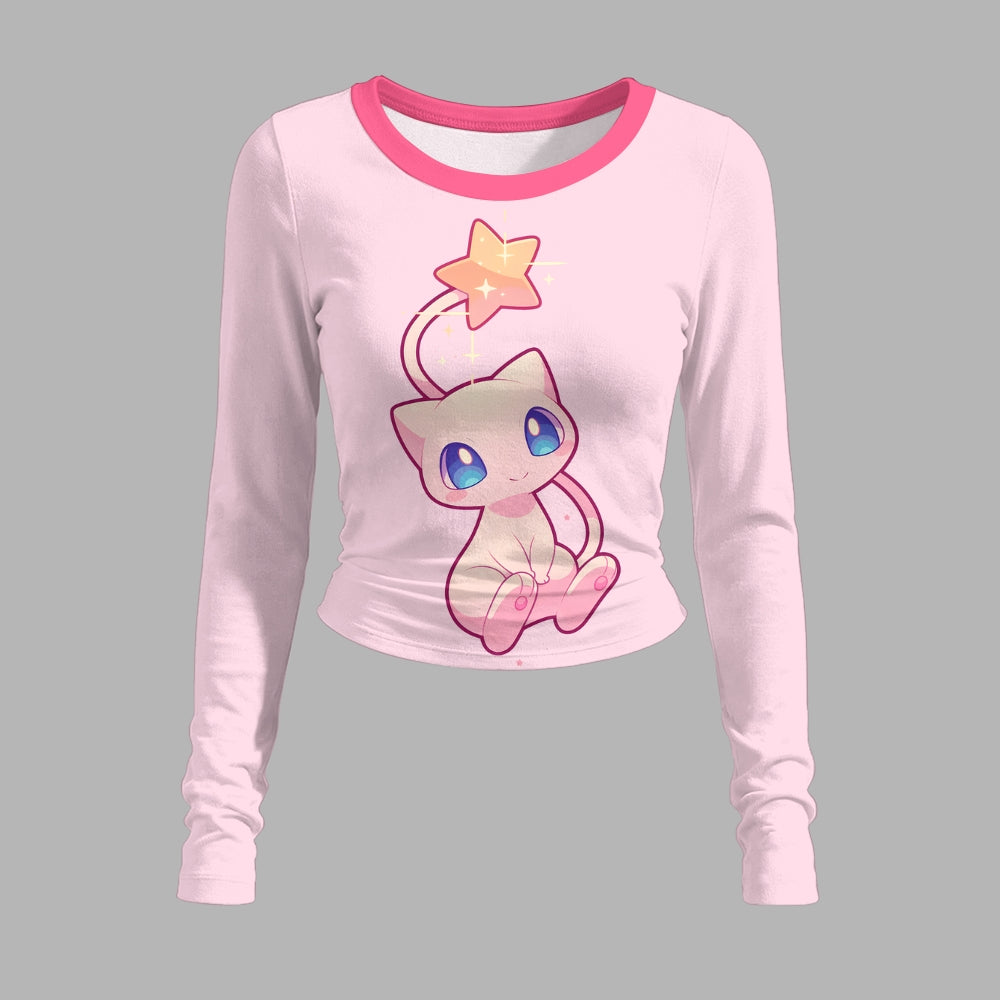 Pokémon Long-sleeved double-layer stretch pants set