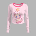 Pokémon Long-sleeved double-layer stretch pants set