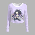 Demon Slayer Long-Sleeved Double-Layer Stretch Pants Set