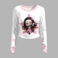 Demon Slayer Long-Sleeved Double-Layer Stretch Pants Set