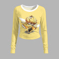 Demon Slayer Long-Sleeved Double-Layer Stretch Pants Set