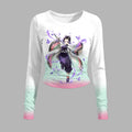 Lo"Demon Slayerx" Long-Sleeved Double-Layer Stretch Pants Set
