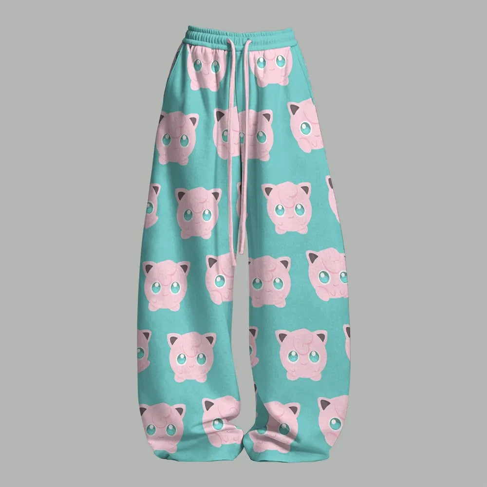 Pokémon Women's Crop Top and Elastic Waist Pants Set