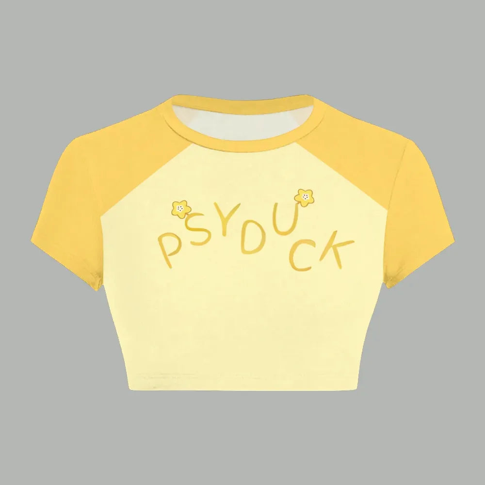 Pokémon Women's Crop Top and Elastic Waist Pants Set
