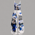 Jujutsu Kaisen Top & Elasticated Trousers Two-Piece Set
