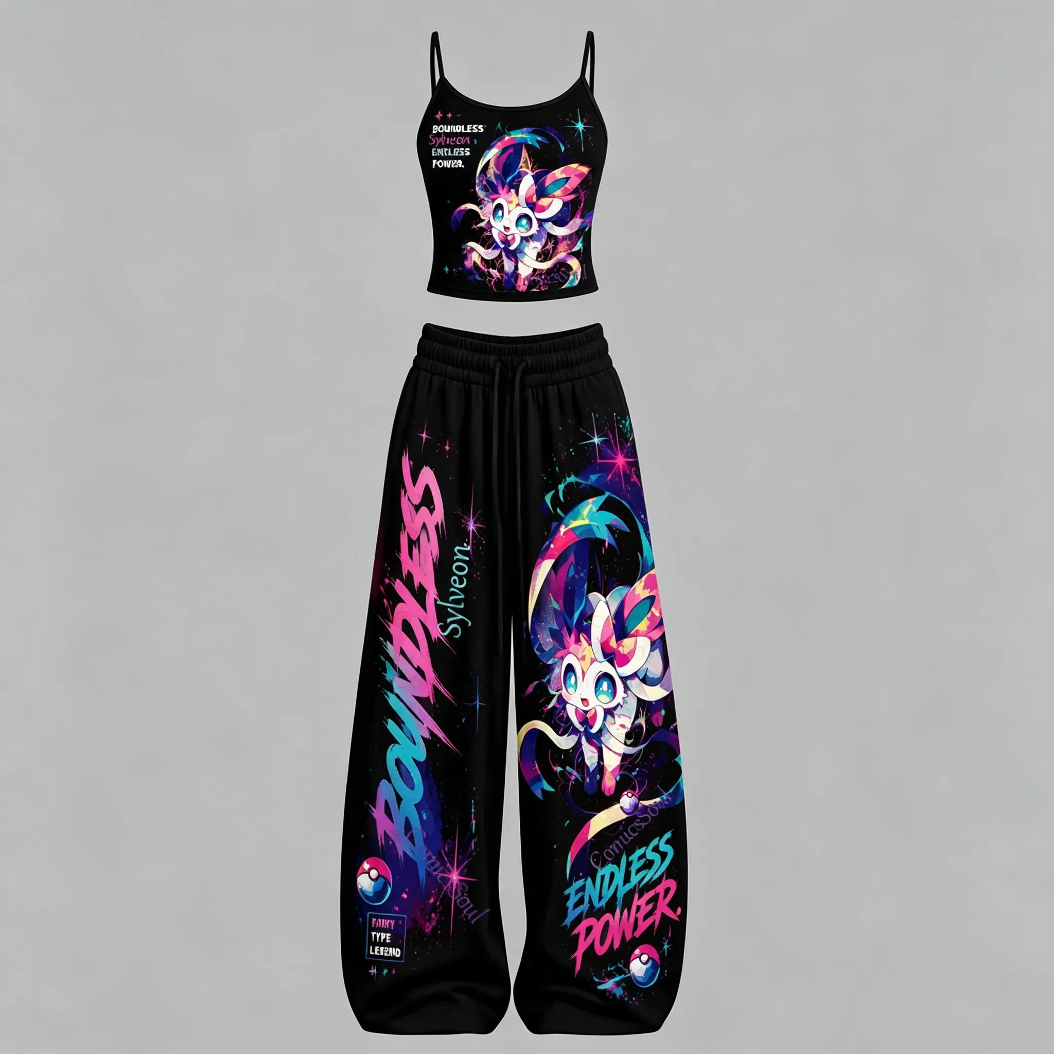 Pokémon T-Shirt & Elasticated Trousers Two-Piece Set