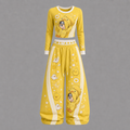 Naruto-Deidara-Long-sleeved double-layer stretch pants set