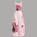 Naruto x Sailor Moon Top & Elasticated Trousers Two-Piece Set