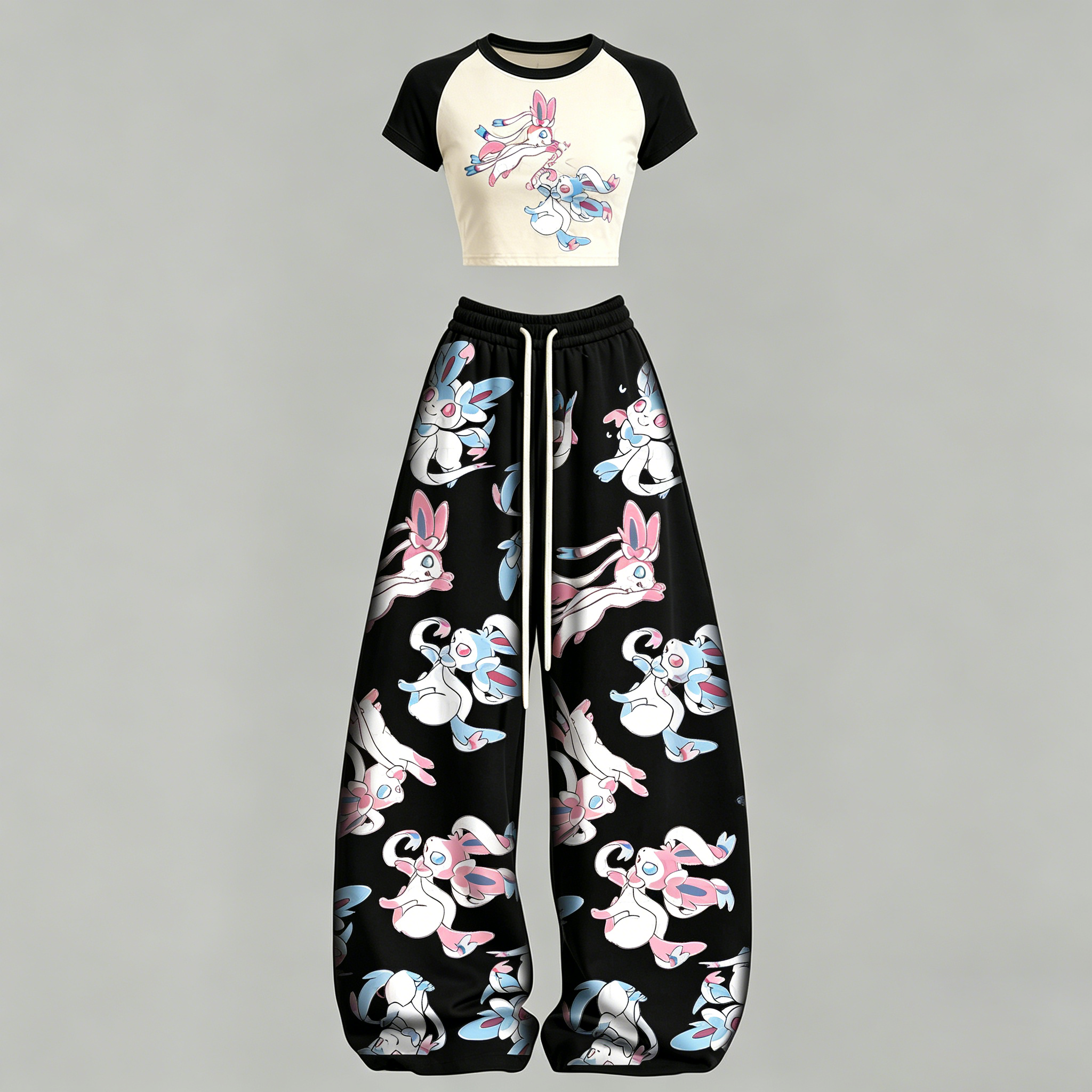Pokémon Top & Elasticated Trousers Two-Piece Set