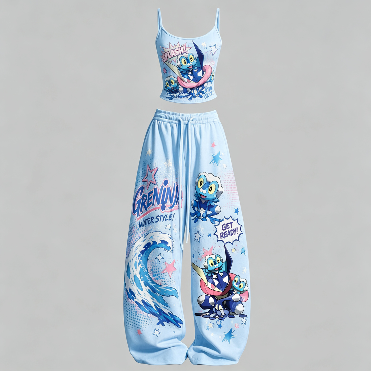 Pokémon T-Shirt & Elasticated Trousers Two-Piece Set