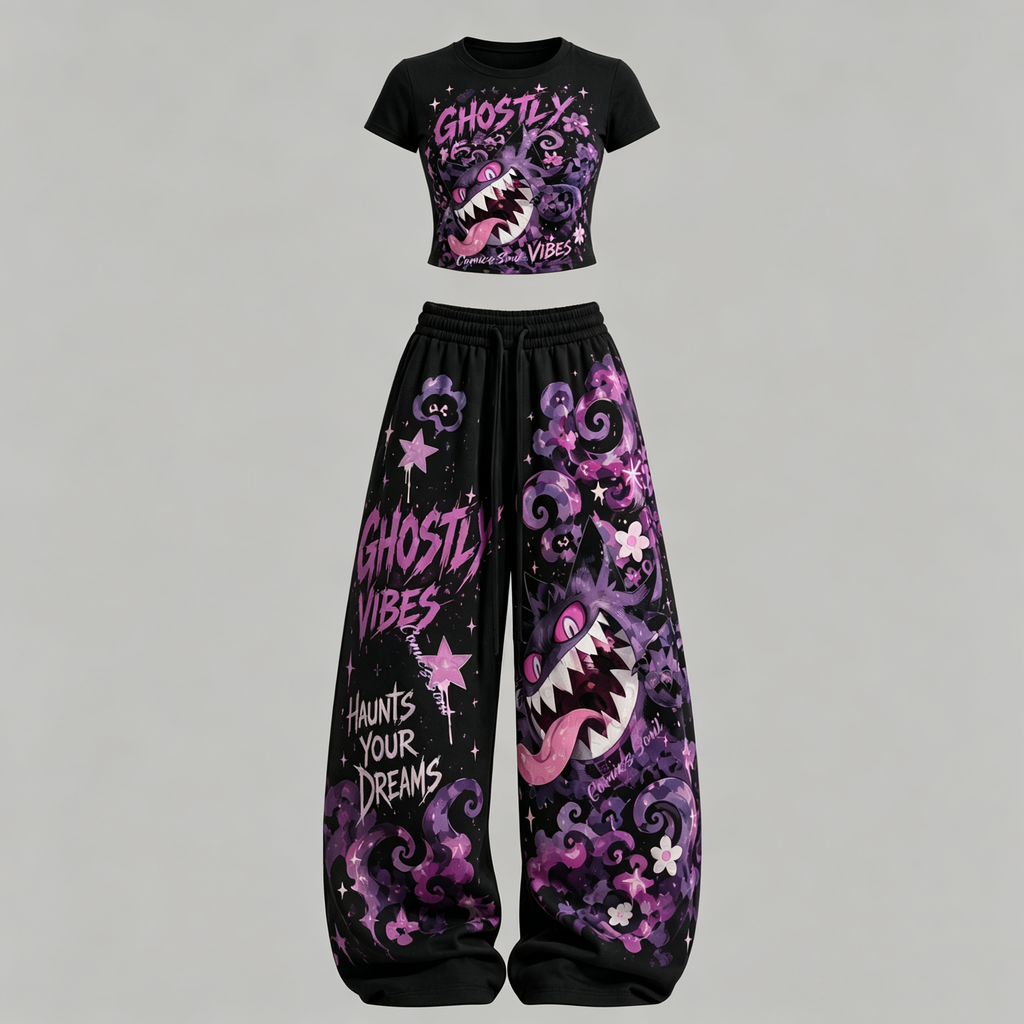 Pokémon T-Shirt & Elasticated Trousers Two-Piece Set