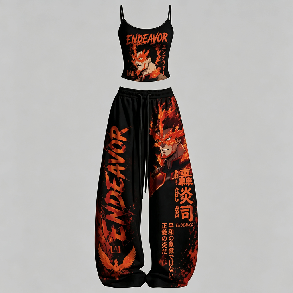 My Hero Academia Top & Elasticated Trousers Two-Piece Set