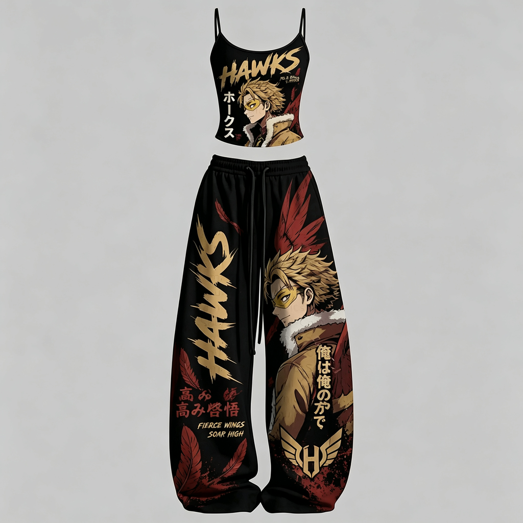 My Hero Academia Top & Elasticated Trousers Two-Piece Set