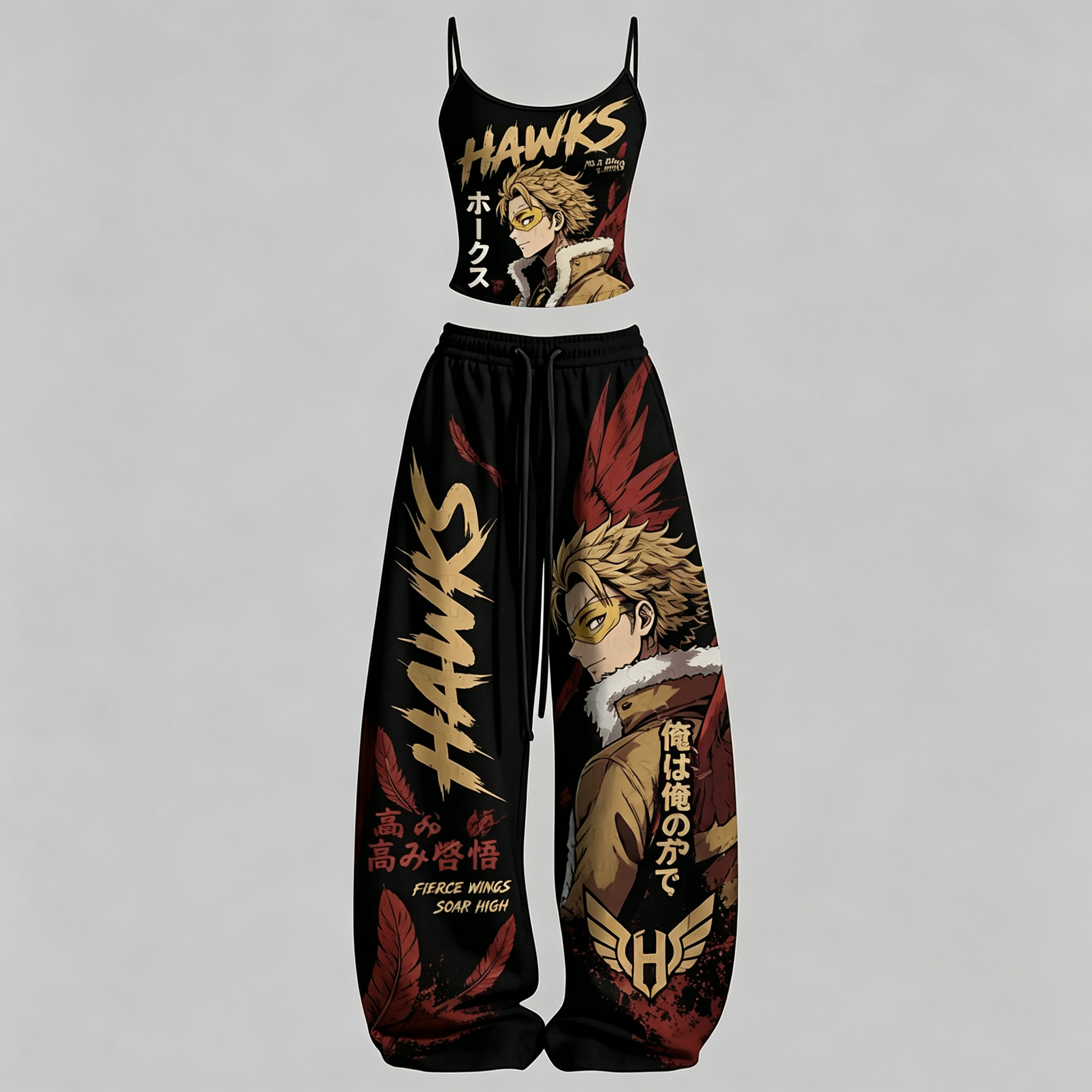 My Hero Academia Top & Elasticated Trousers Two-Piece Set