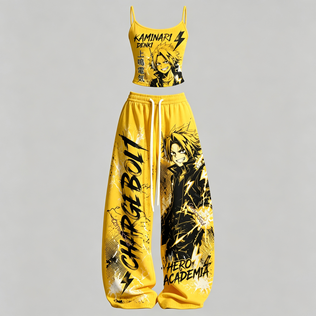 My Hero Academia Top & Elasticated Trousers Two-Piece Set