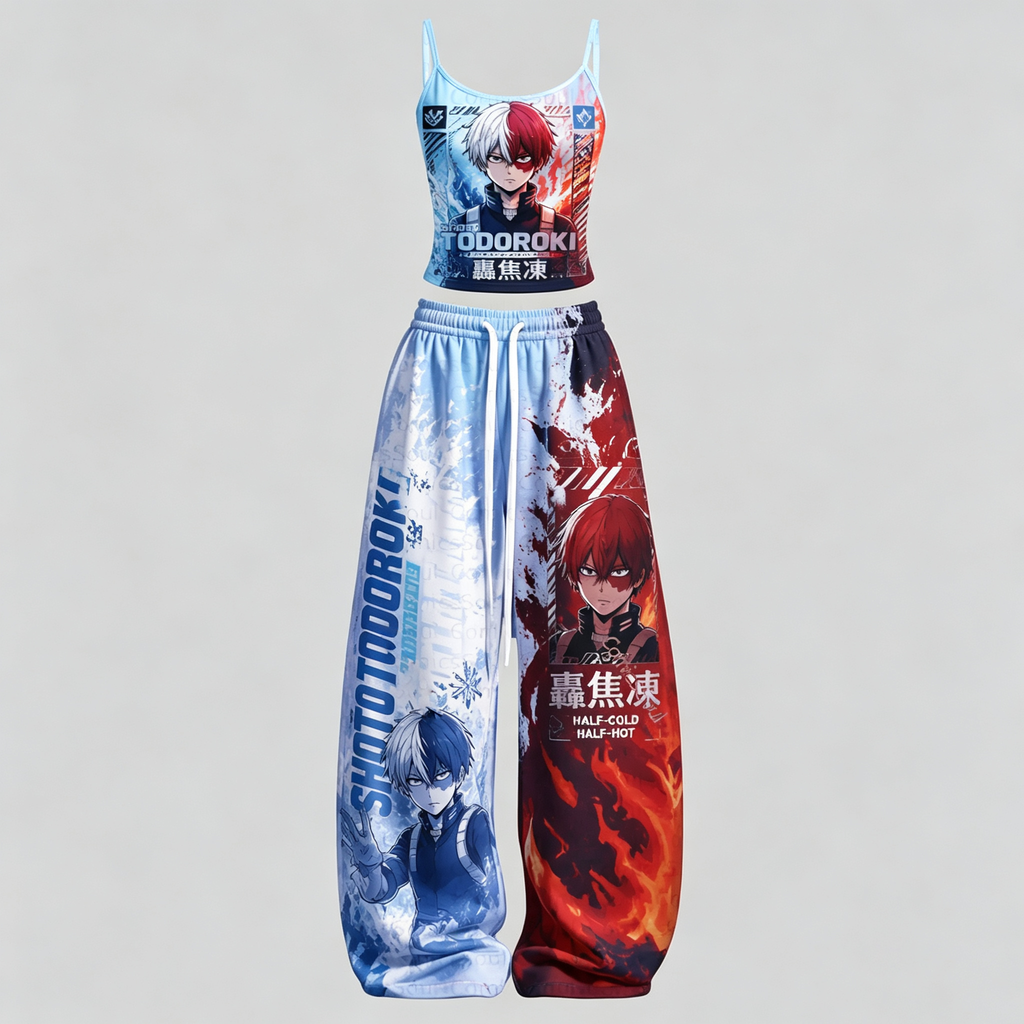 My Hero Academia Top & Elasticated Trousers Two-Piece Set