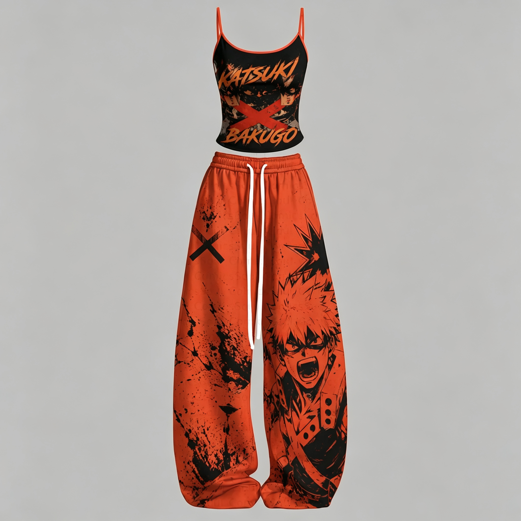 My Hero Academia Top & Elasticated Trousers Two-Piece Set